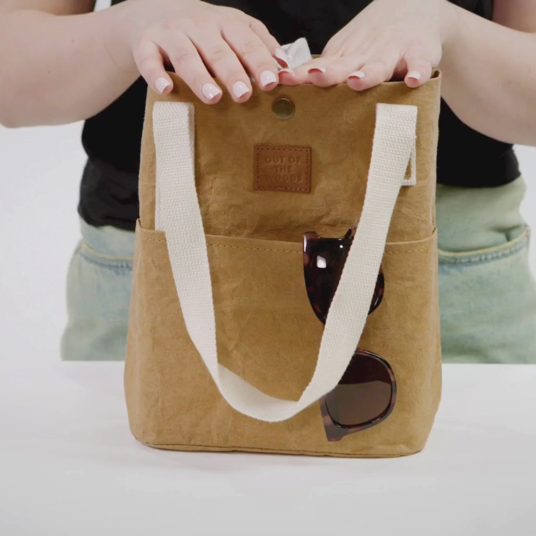 ブラウン パーフォレーテッドトートバッグ ラビットトート – Out of the Woods®